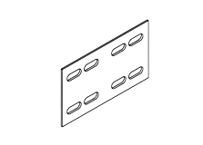 straight splice plate