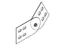 vertical adjustable splice splate