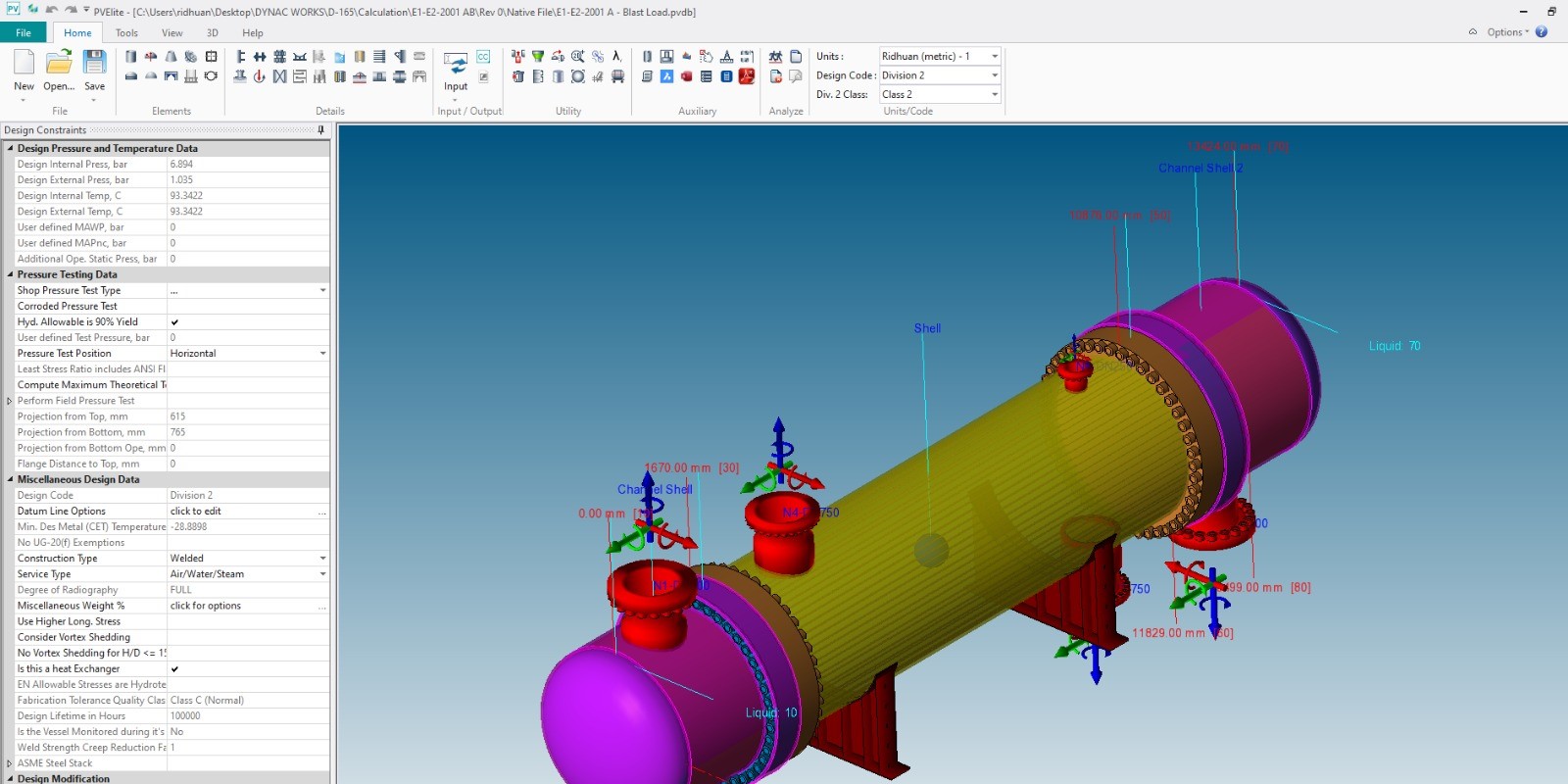 Pressure Vessel Desing