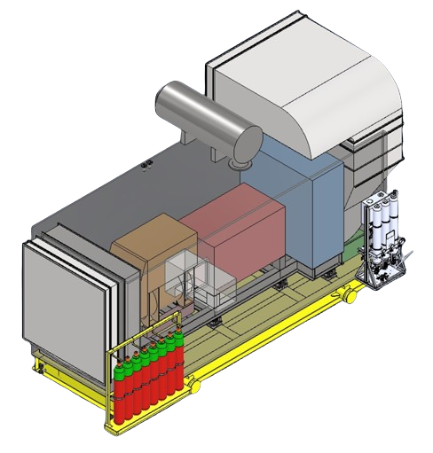 Genset 3D Design External