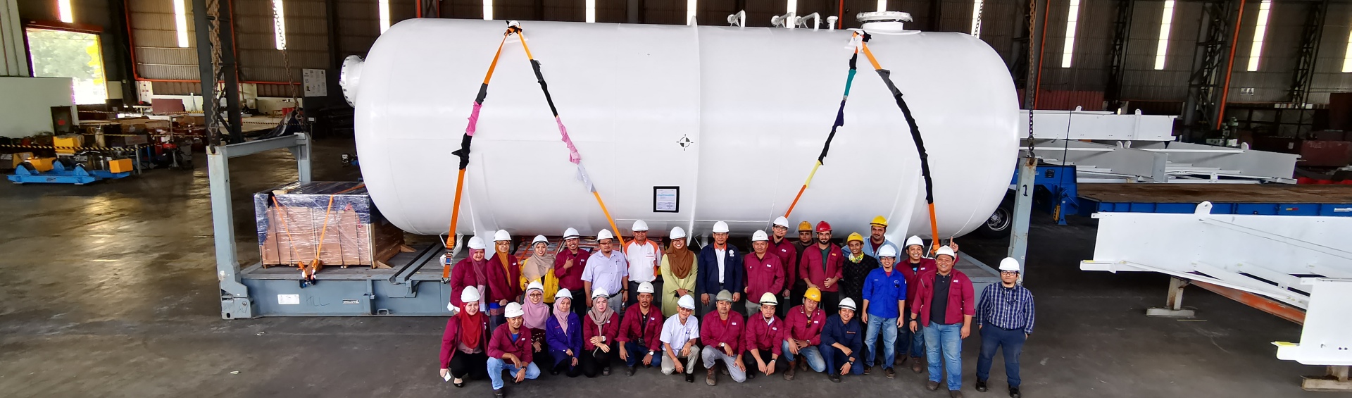 The Involved Team In The Pressure Vessel Production