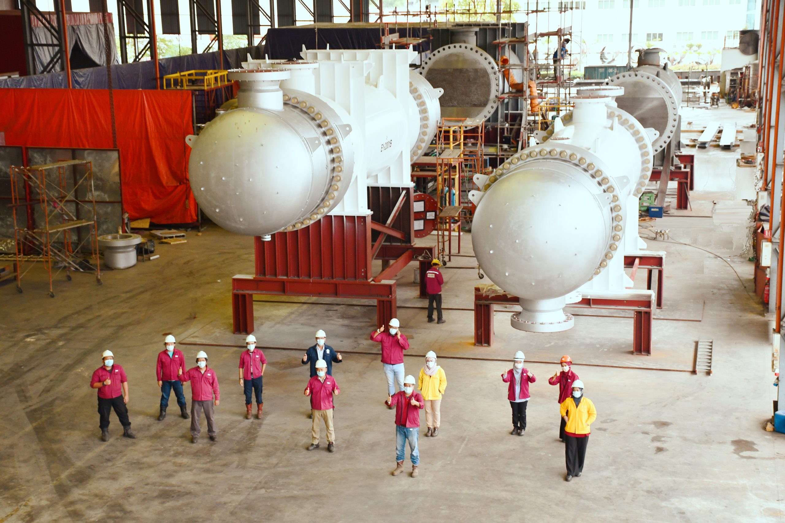 STHE Kasawari Gas Development, 749Mt Weight