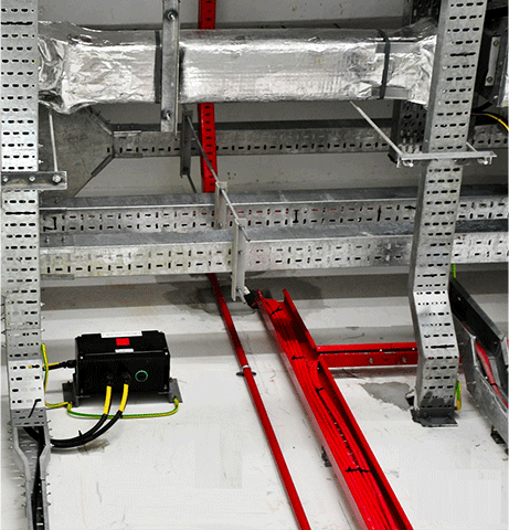 On Site Cable Tray System