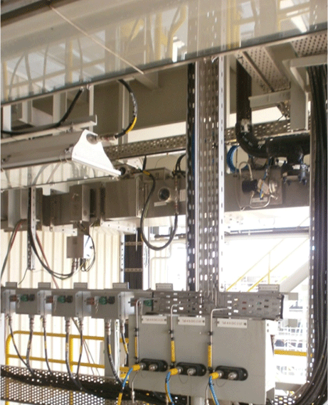 On Site Horizontal Cable Tray Support