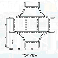 Cross Piece Top View