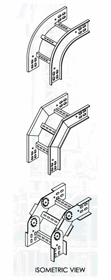 outside riser isometric view